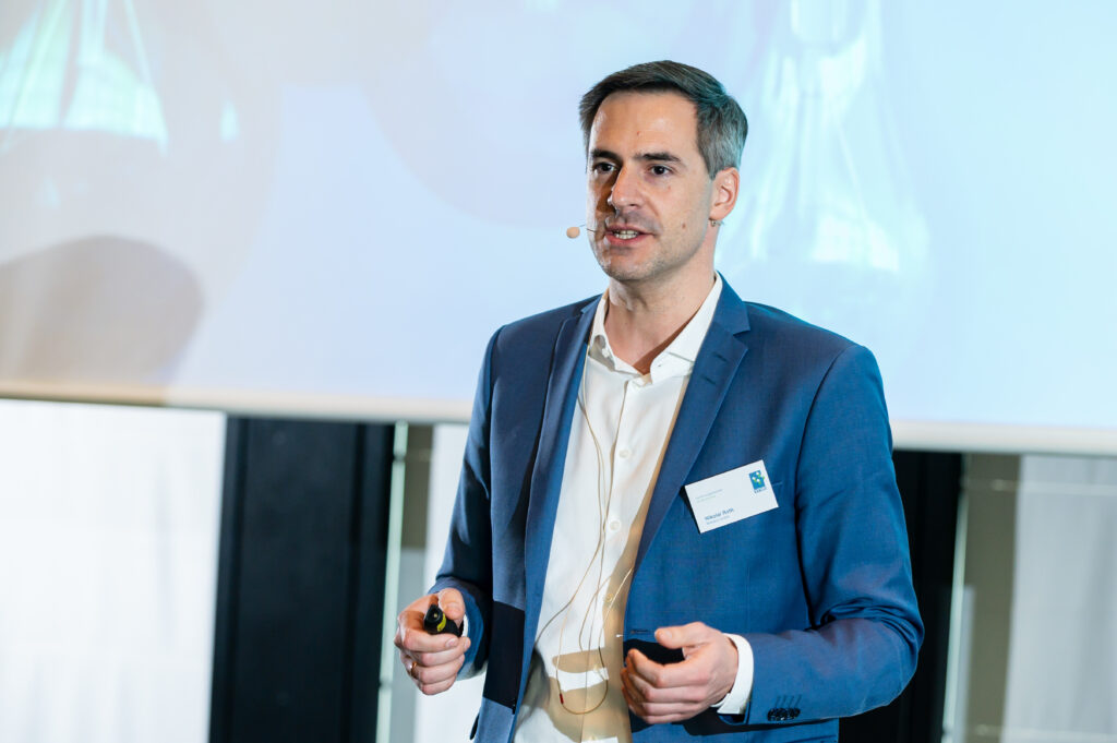 Nikolai Roth auf der VNW Digitalisierungstagung